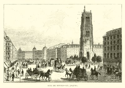 Rue de Rivoli, St Jaques door American School