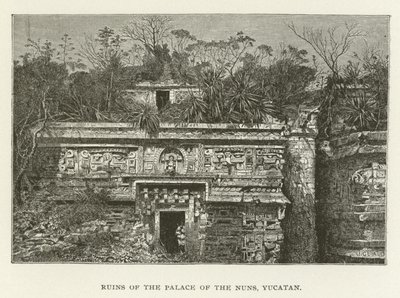 Ruïnes van het Paleis van de Nonnen, Yucatan door American School
