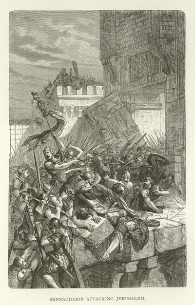 Sennacherib valt Jeruzalem aan door American School