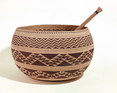 Zuidwestelijke Native American kookmand door American School