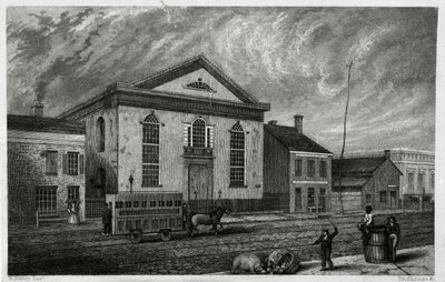 St. Philips Kerk, 309 Mulberry door American School