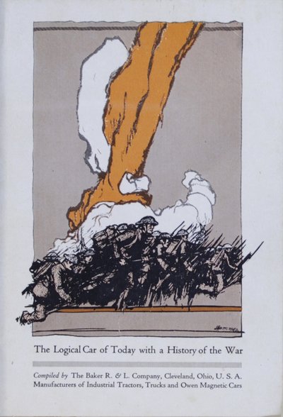 De Logische Auto van Vandaag met een Geschiedenis van de Oorlog, 1919 door American School