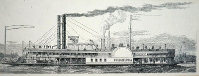 De Mississippi zijwieler 