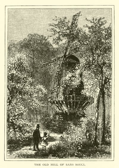 De Oude Molen van Sanssouci door American School