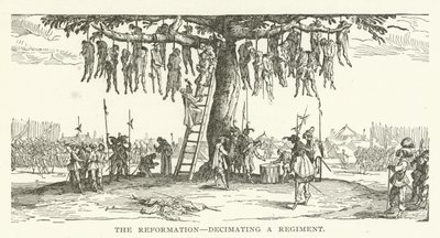 De Reformatie, decimering van een regiment door American School