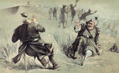 Het verschrikkelijke gevecht tussen generaal Risingh en Peter Stuyvesant voor Fort Christina door American School
