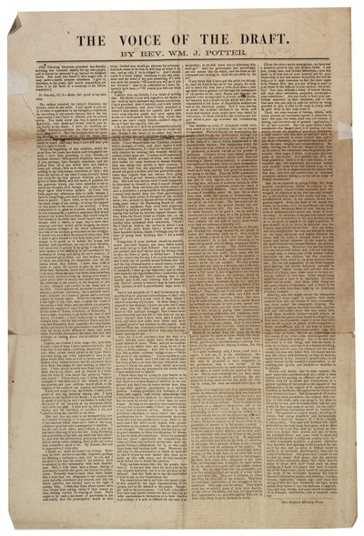 De stem van de loting, 21 juli 1863 door American School