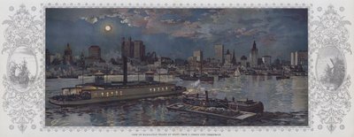 Uitzicht op Manhattan Island 