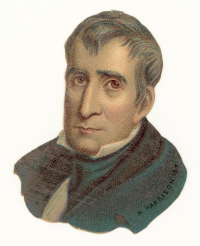 William Henry Harrison door American School