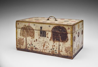 Werkdoos, ca. 1830-40 door American School