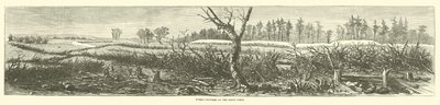 Werken veroverd door het Zesde Korps, april 1865 door American School