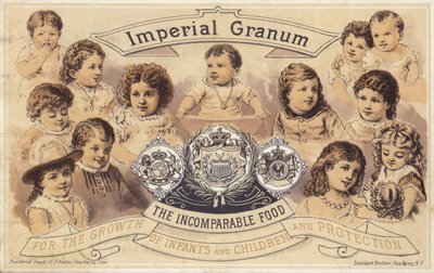 Jonge Kinderen adverteren Imperial Granum door American School
