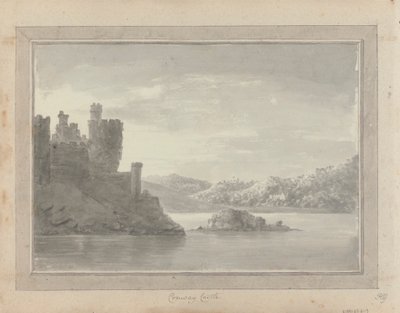 Uitzichten in Engeland, Schotland en Wales: Conway Castle door Amos Green