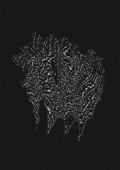 Dynamische abstracte stroming door Amy Louise Baker