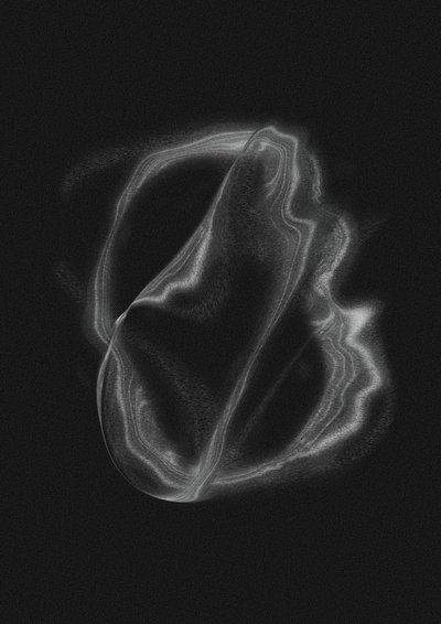 Etherische vloeibare vorm door Amy Louise Baker