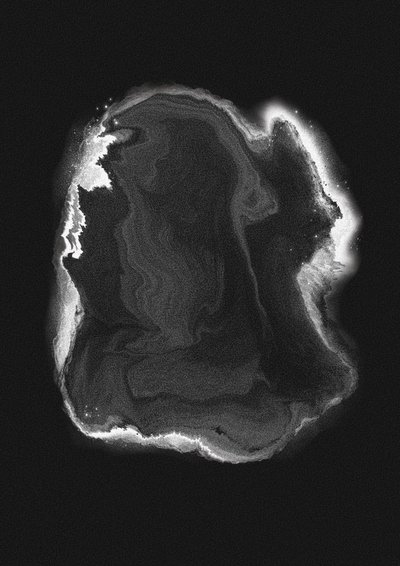 Etherische vloeiende beweging door Amy Louise Baker