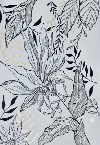 Black Gold Botanicals door Amy Tieman
