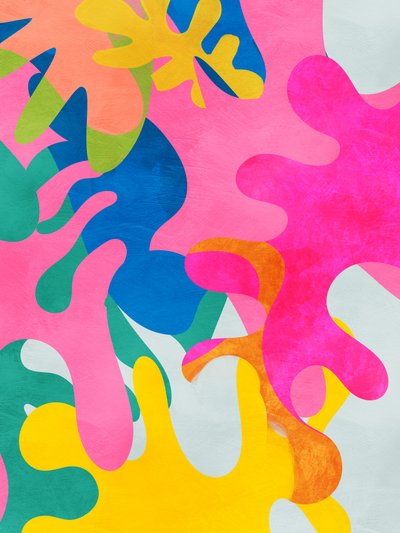 Door Matisse geïnspireerde uitsnede door Ana Rut Bre