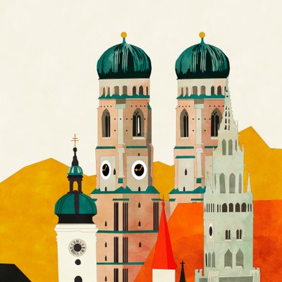 München, Liebfrauenkirche door Ana Rut Bre