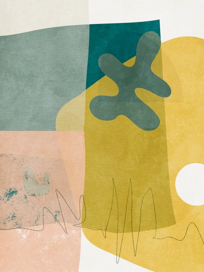 Nature Friendly Terracotta 3 Aquarell Kopie door Ana Rut Bre