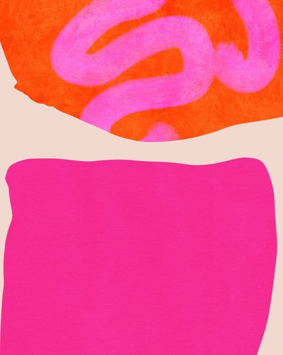 Painted Lines 2 Kopie door Ana Rut Bre