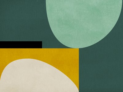 Rainbow Plus Shapes1 door Ana Rut Bre