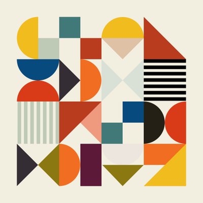 Minimalistische vormen door Ana Rut Bre