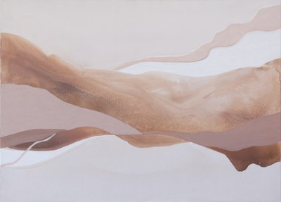 Neutraal woestijnlandschap door Anastasiya Devochkina