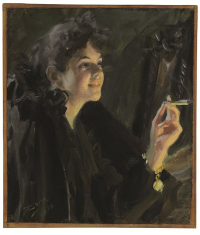 Het sigarettenmeisje door Anders Leonard Zorn