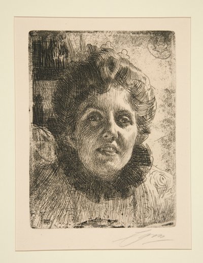 Aurora door Anders Leonard Zorn