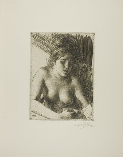 Buste door Anders Leonard Zorn