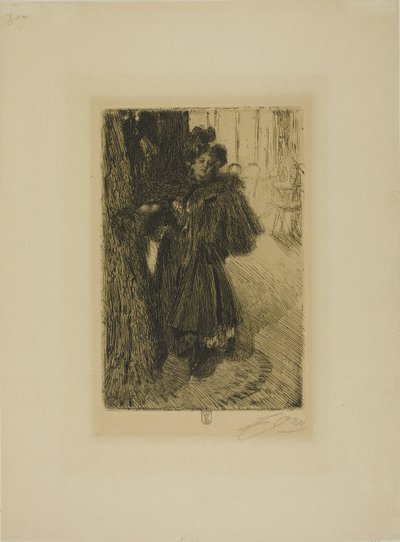 Nachteffect II door Anders Leonard Zorn