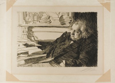 Ernest Renan door Anders Leonard Zorn