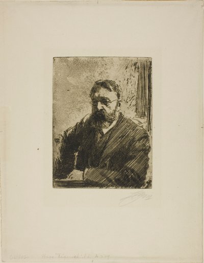 Hugo Tigerschiöld door Anders Zorn