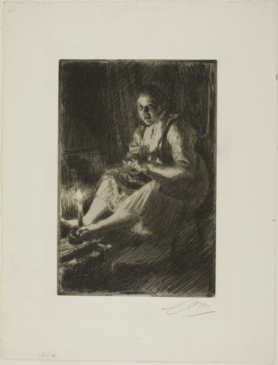 Ida door Anders Leonard Zorn