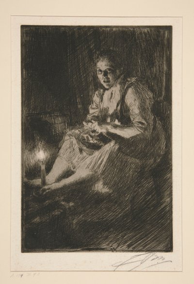 Ida door Anders Leonard Zorn