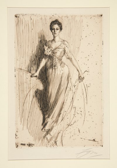 Miss Ludman door Anders Leonard Zorn