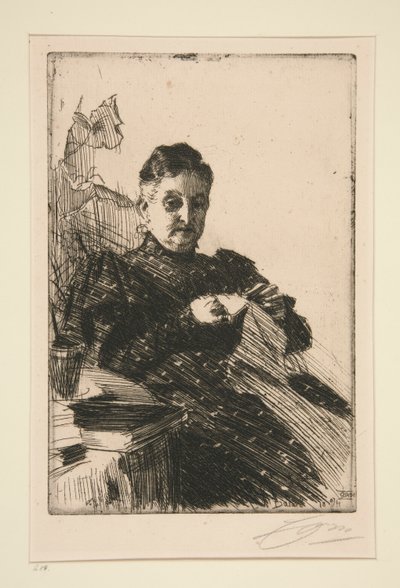 Mme Lamm II door Anders Leonard Zorn