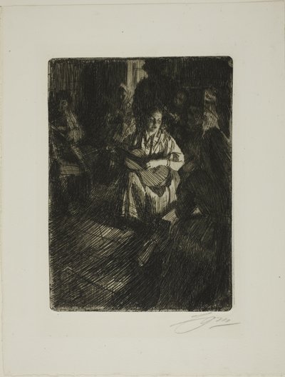 Muziek in de familie door Anders Leonard Zorn