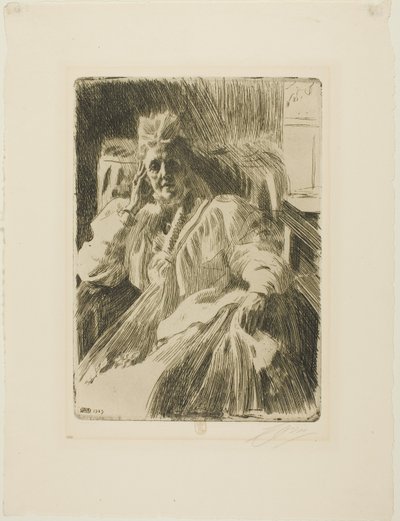 Koningin Sophia door Anders Leonard Zorn