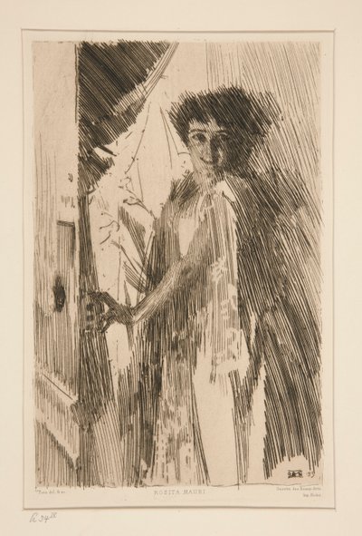 Rosita Mauri door Anders Leonard Zorn