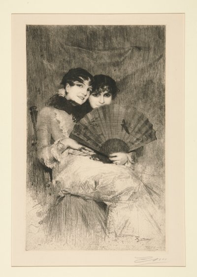 Spaanse zusters door Anders Leonard Zorn