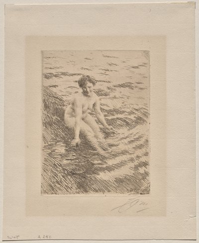 Nat door Anders Leonard Zorn
