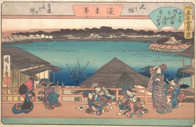 Ikeno Mata Horai-ya door Ando Hiroshige