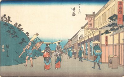 Narumi door Ando Hiroshige