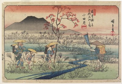 Nr. 22, Odai, 1835-38 door Ando or Utagawa Hiroshige