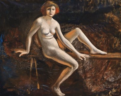 Nu assis door Andre Derain