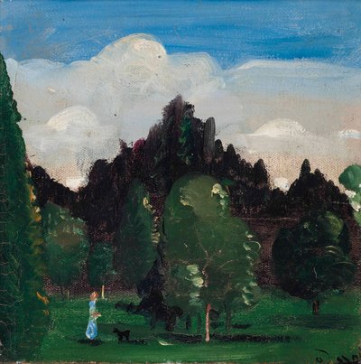 Landschap van Ile-de-France door Andre Derain