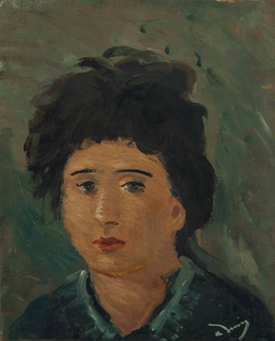 Portret van een vrouw door Andre Derain