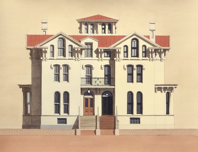3015 en 3013 Q Street, Georgetown, Washington DC door Andras Kaldor